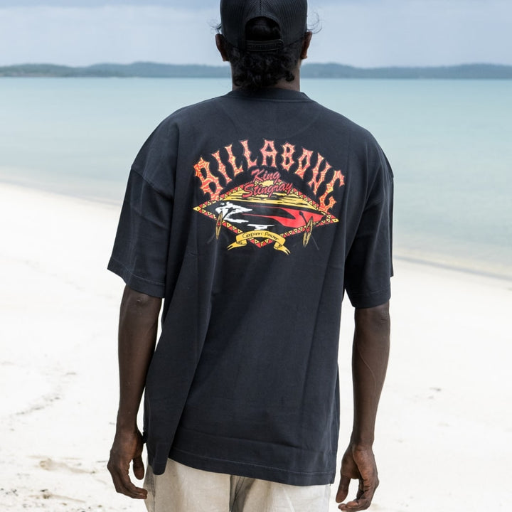 Billabong King Stingray Gapirri Power Tee Black