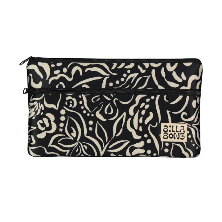 Billabong La Isla Large Pencil Case Off Black