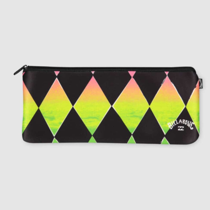 Billabong Large Pencil Case Neon