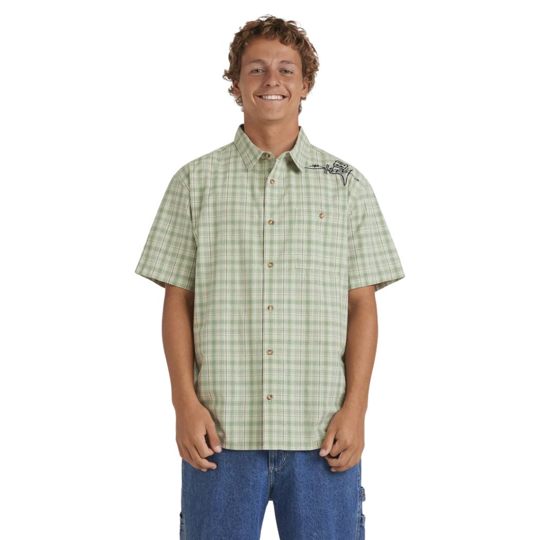 Billabong Mogul Short Sleeve Shirt Oatmeal