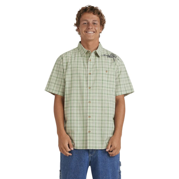Billabong Mogul Short Sleeve Shirt Oatmeal