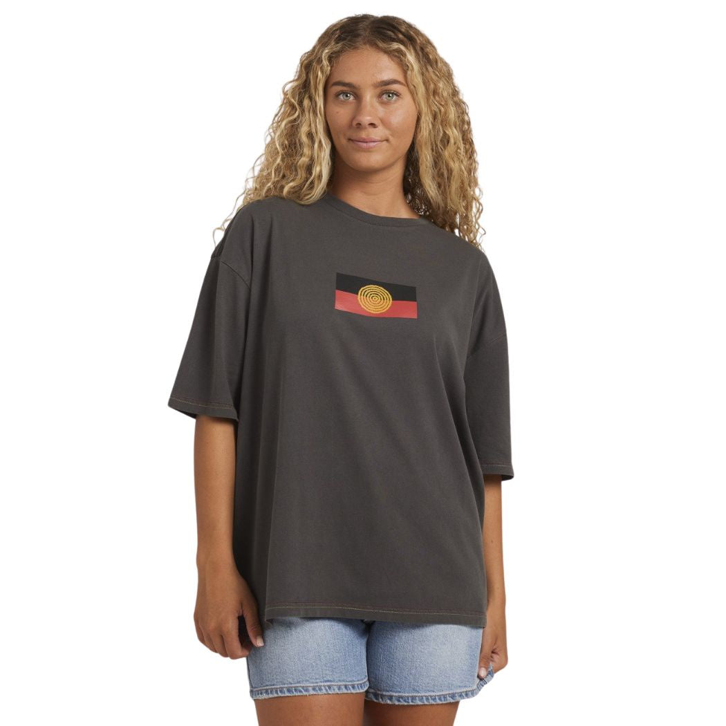 Billabong Otis Flag Tee Washed Black