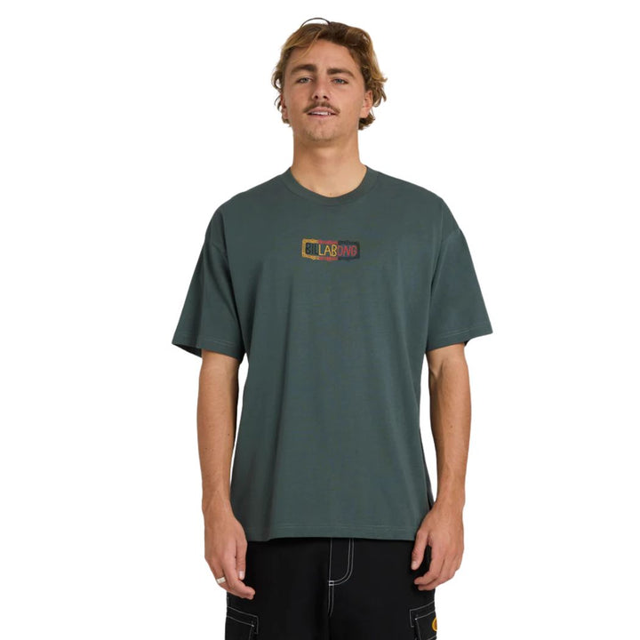Billabong Otis Treble Tee Green Slate