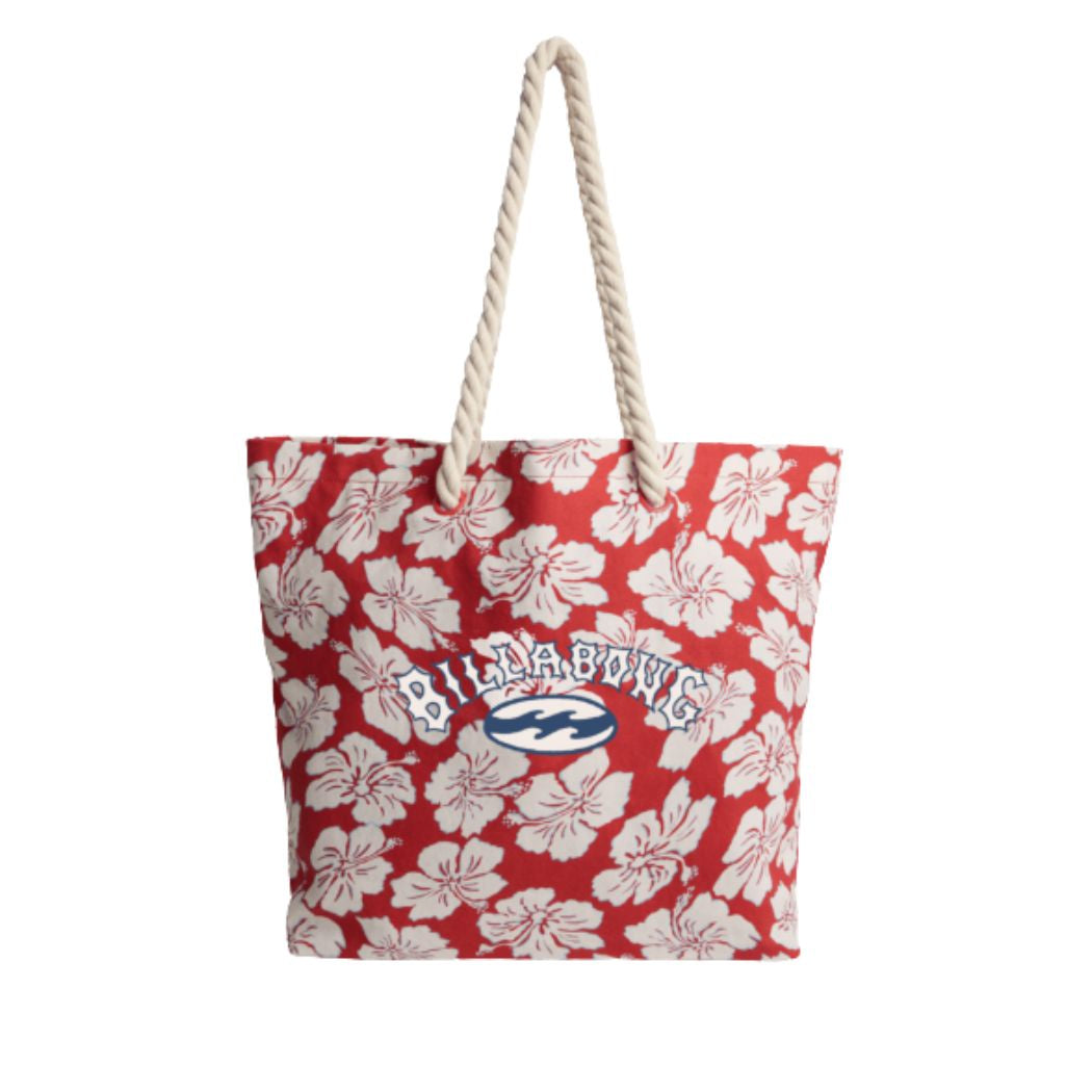 Billabong Paradise Call Beach Bag Red Crush