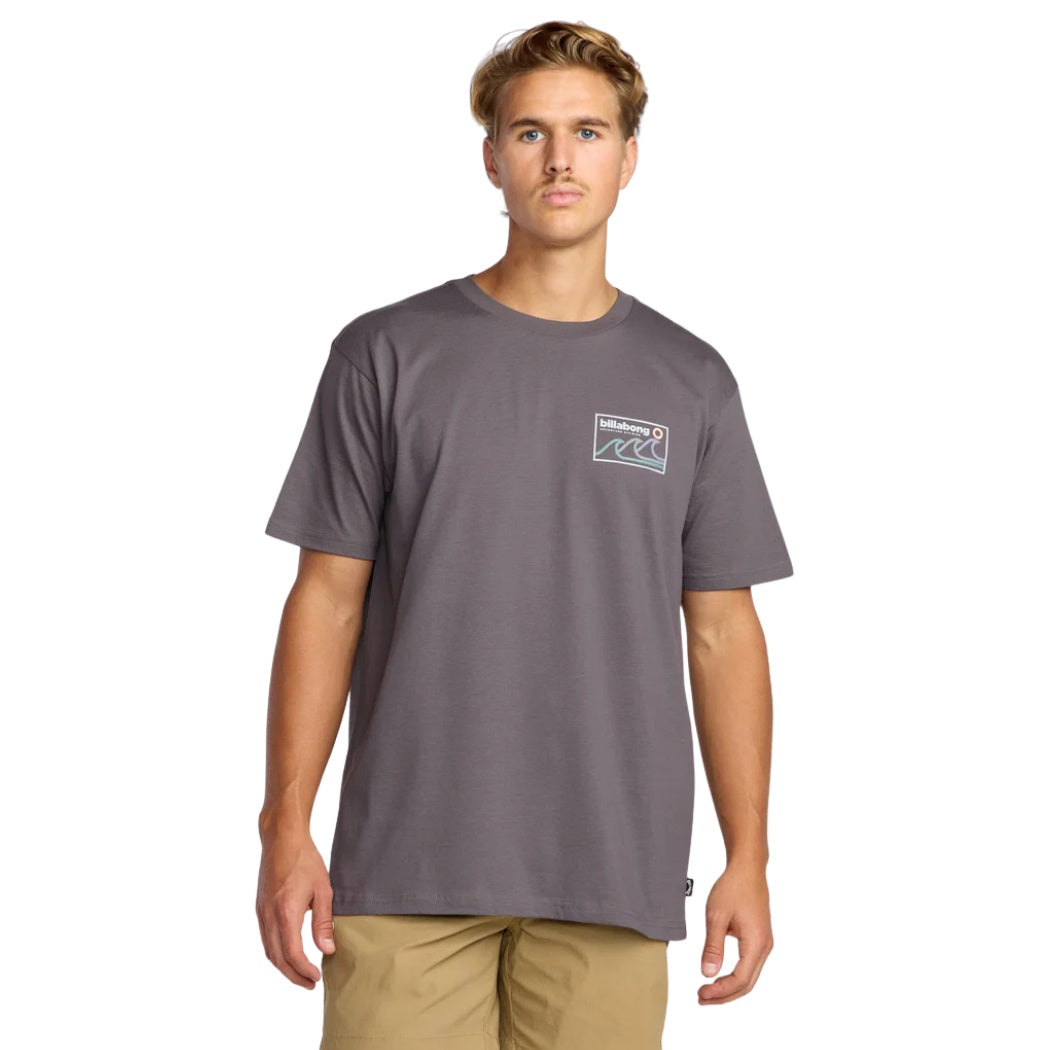 Billabong Range Adiv Tee Grey Violet