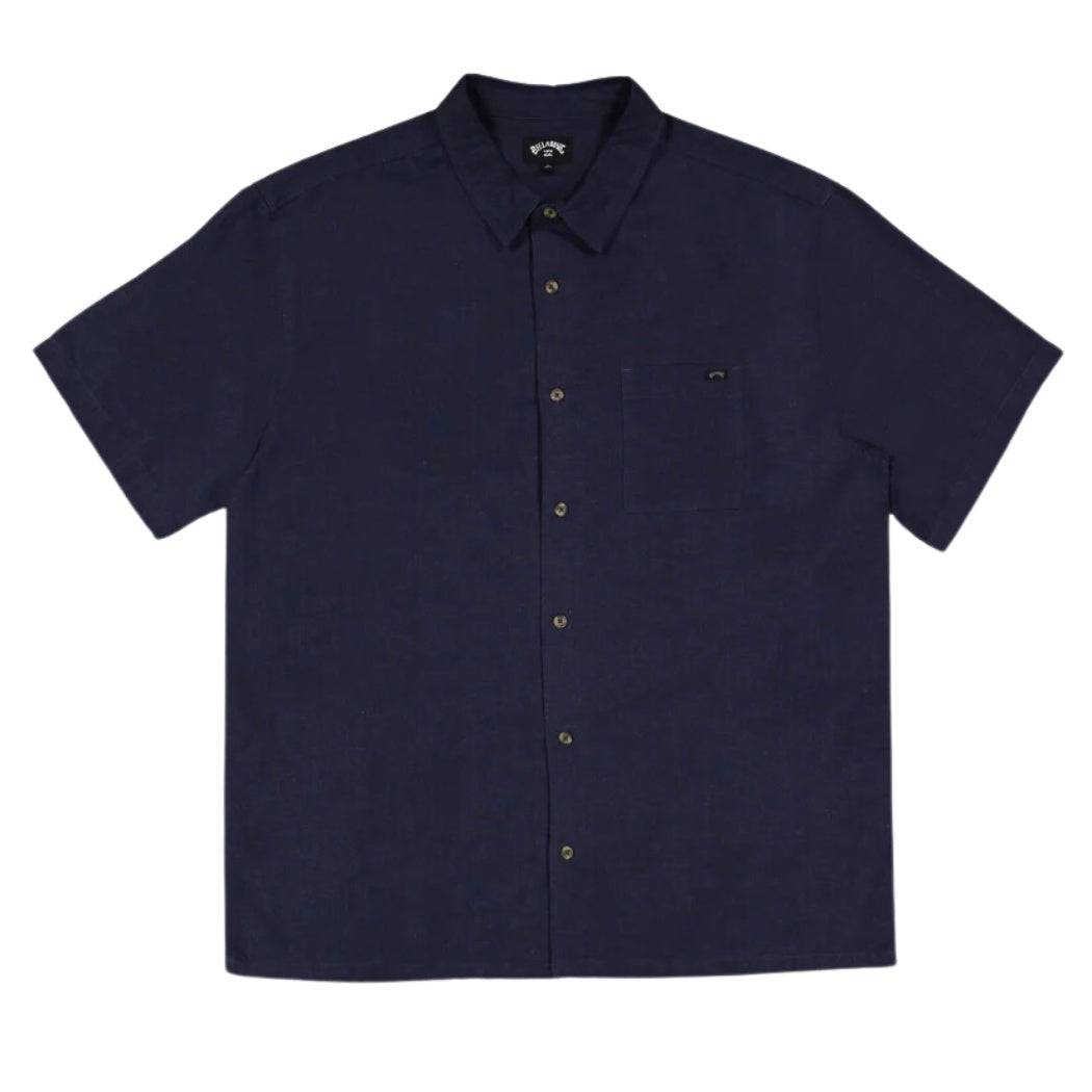 Billabong Ricardo Short Sleeve Shirt Dusty Navy