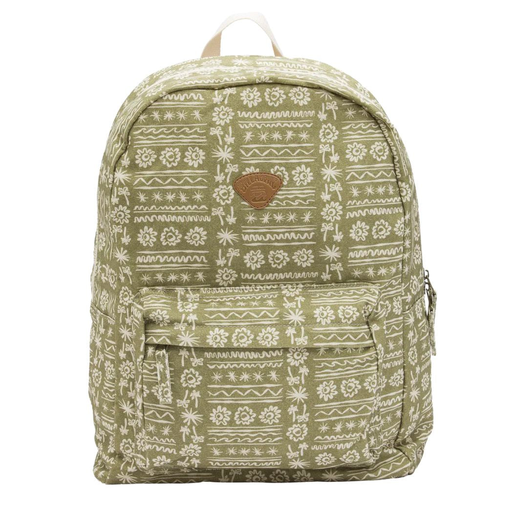 Billabong Schools Out Backpack Green Tea