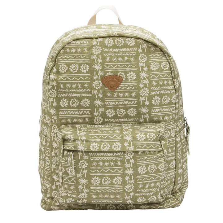 Billabong Schools Out Backpack Green Tea