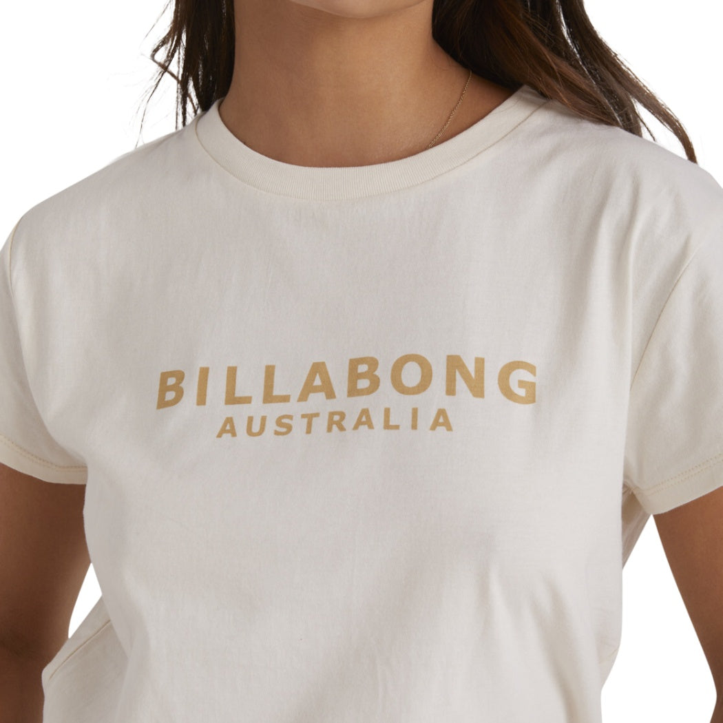  Billabong Society Tee Salt Crystal 