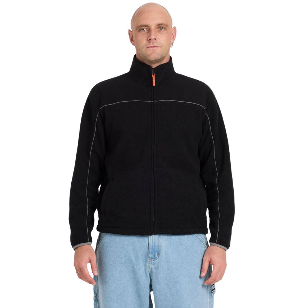 Billabong Spec 73 Polar Zip Up Fleece Black