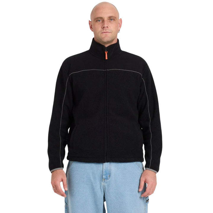 Billabong Spec 73 Polar Zip Up Fleece Black