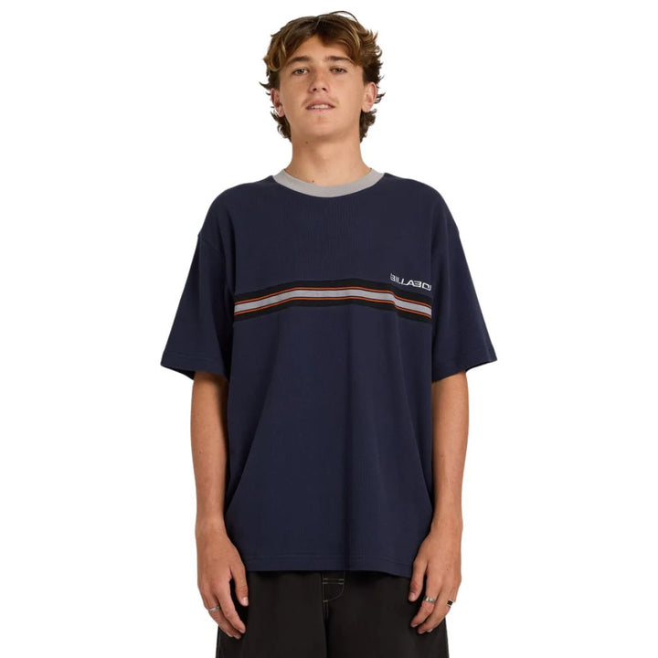 Billabong Spec Ribbed Tee Dusty Indigo