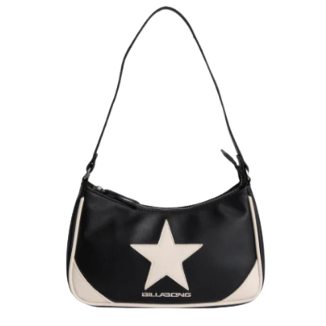 Billabong Starsurfer Shoulder Purse Black Pebble