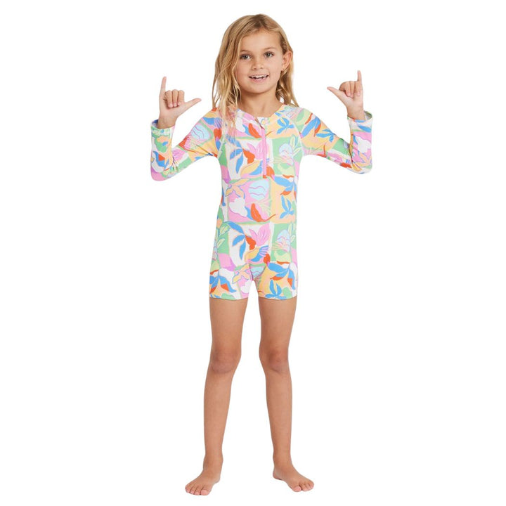Billabong Sun Shift Shortie Surfsuit Girls Multi