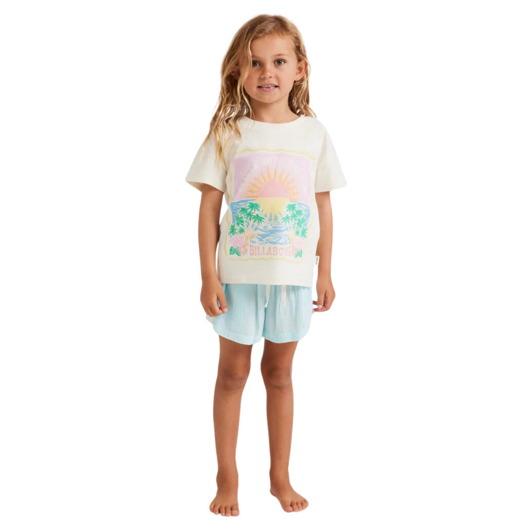 Billabong Sunshine Love Tee Salt Crystal