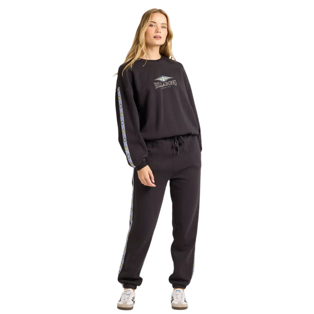 Billabong Swipe Right Fleece Pant Off Black