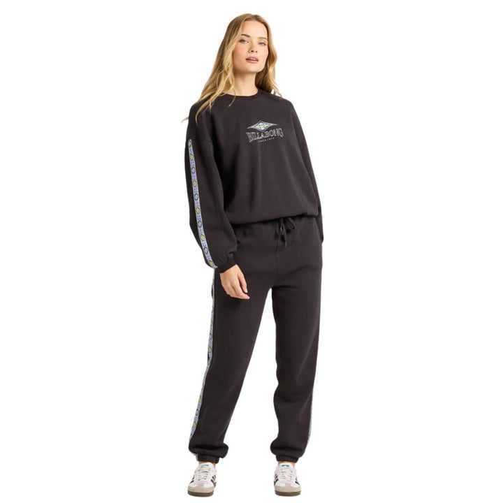 Billabong Swipe Right Fleece Pant Off Black