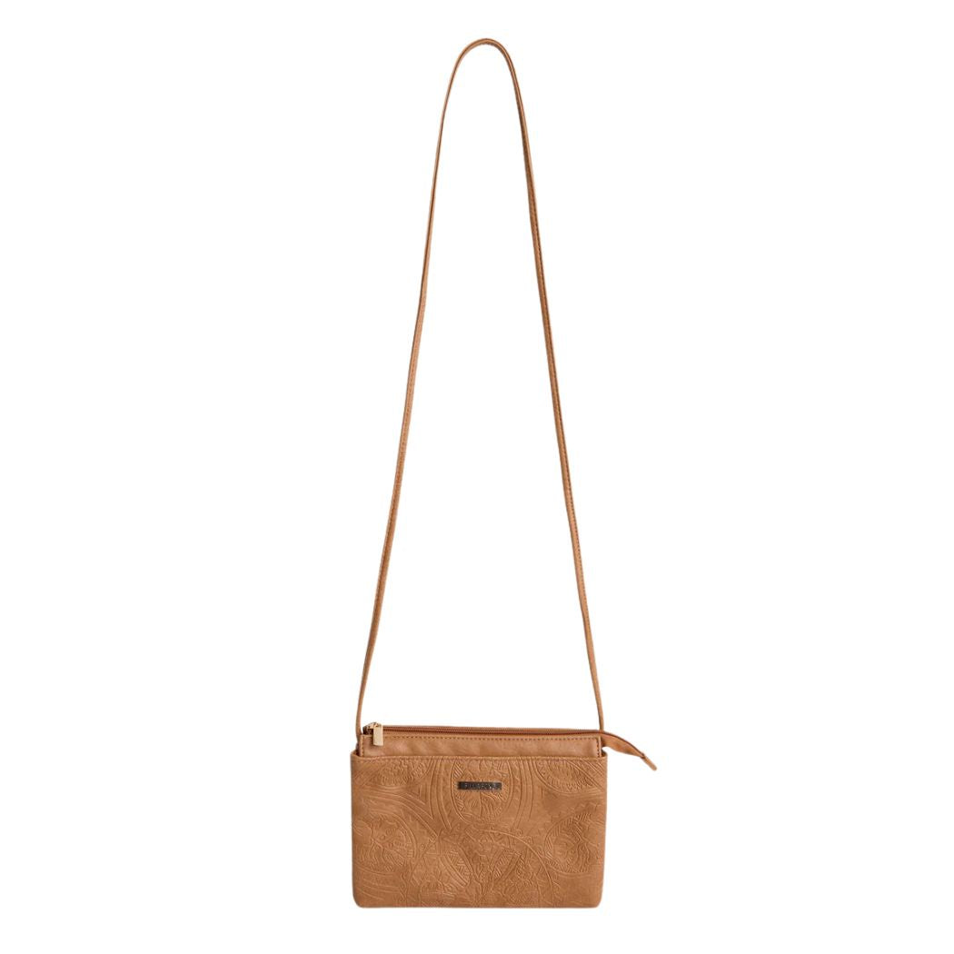 Billabong Tropical Rhapsody Festival Crossbody Bag Tan