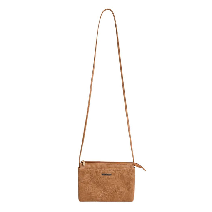 Billabong Tropical Rhapsody Festival Crossbody Bag Tan