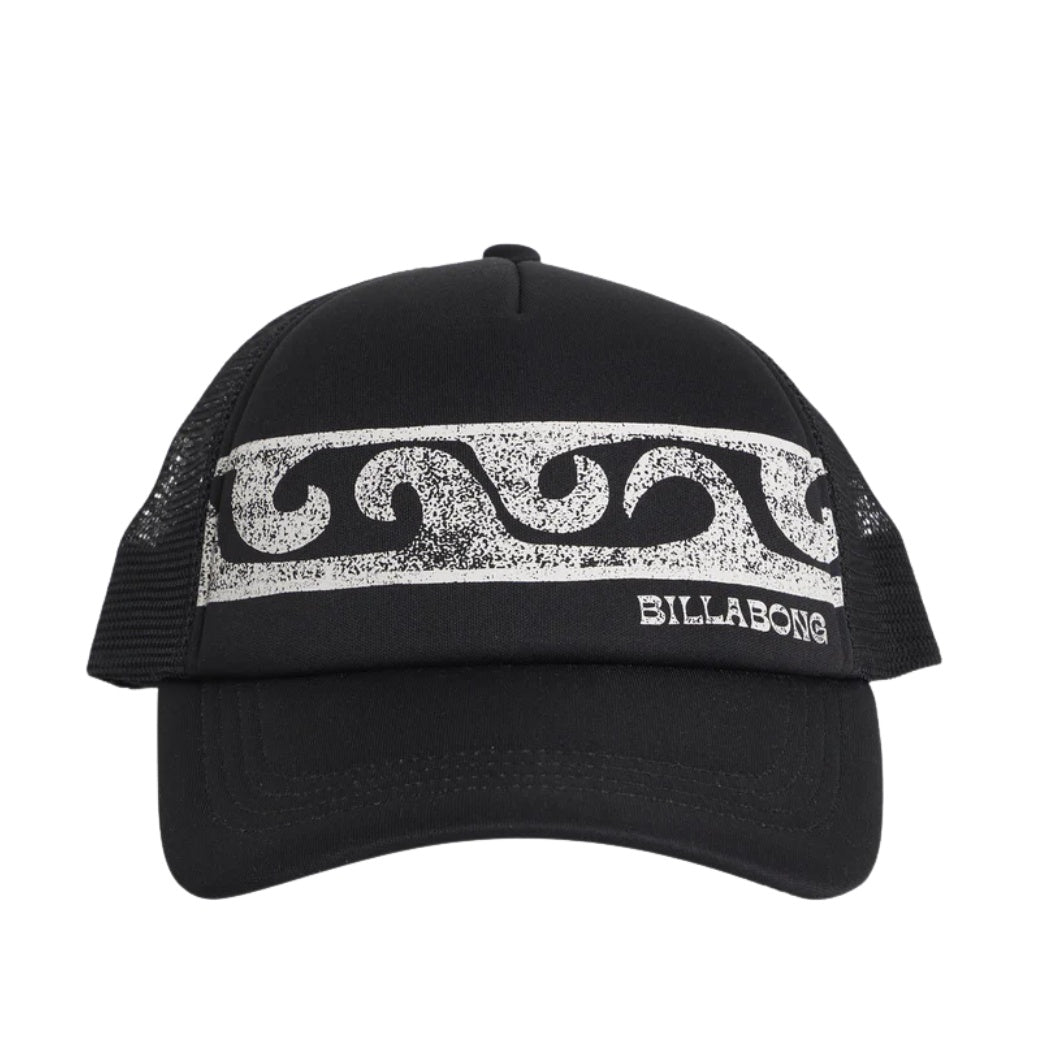 Billabong Wave Fade Trucker Off Black