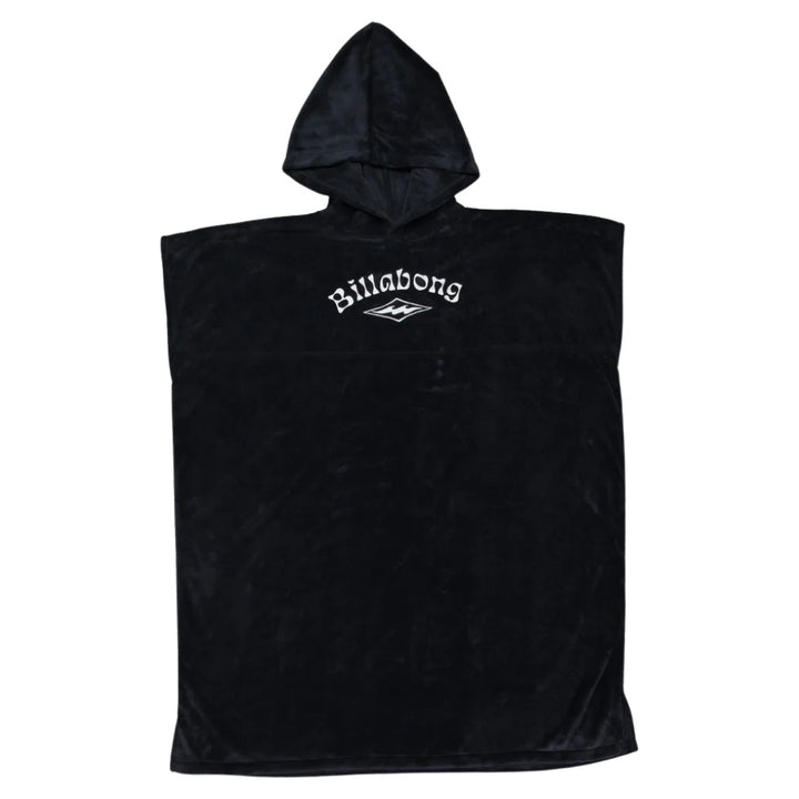 Billabong Womens Hoodie Towel Black
