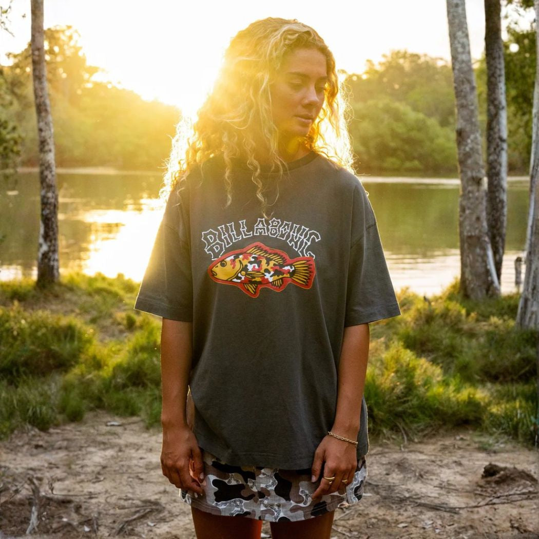 Billabong Otis Mangrove Fisho Tee Washed Black