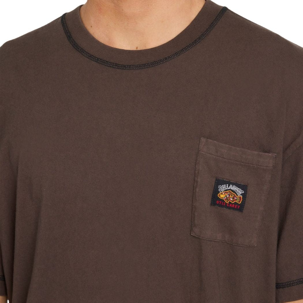 Billabong Otis Pocket Tee Chocolate