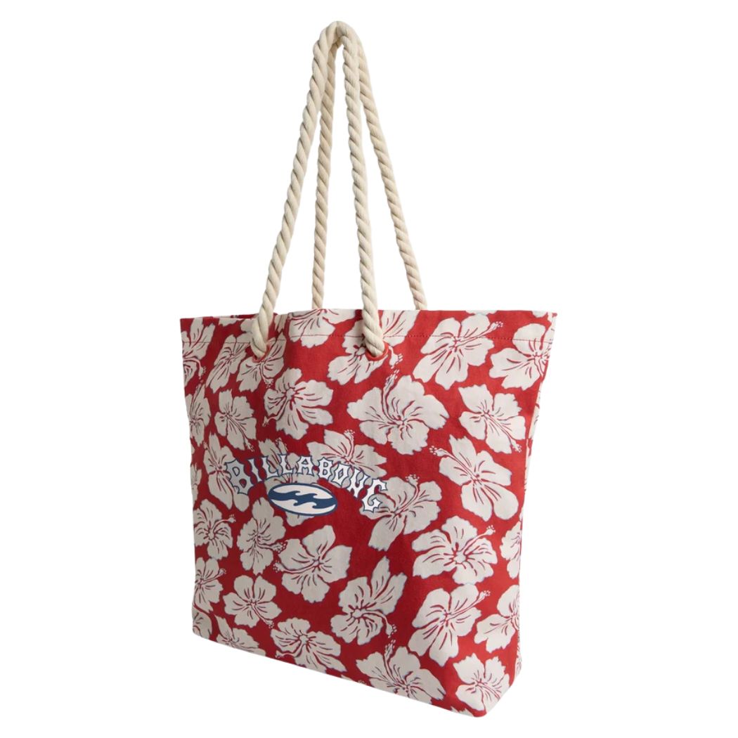Billabong Paradise Call Beach Bag Red Crush