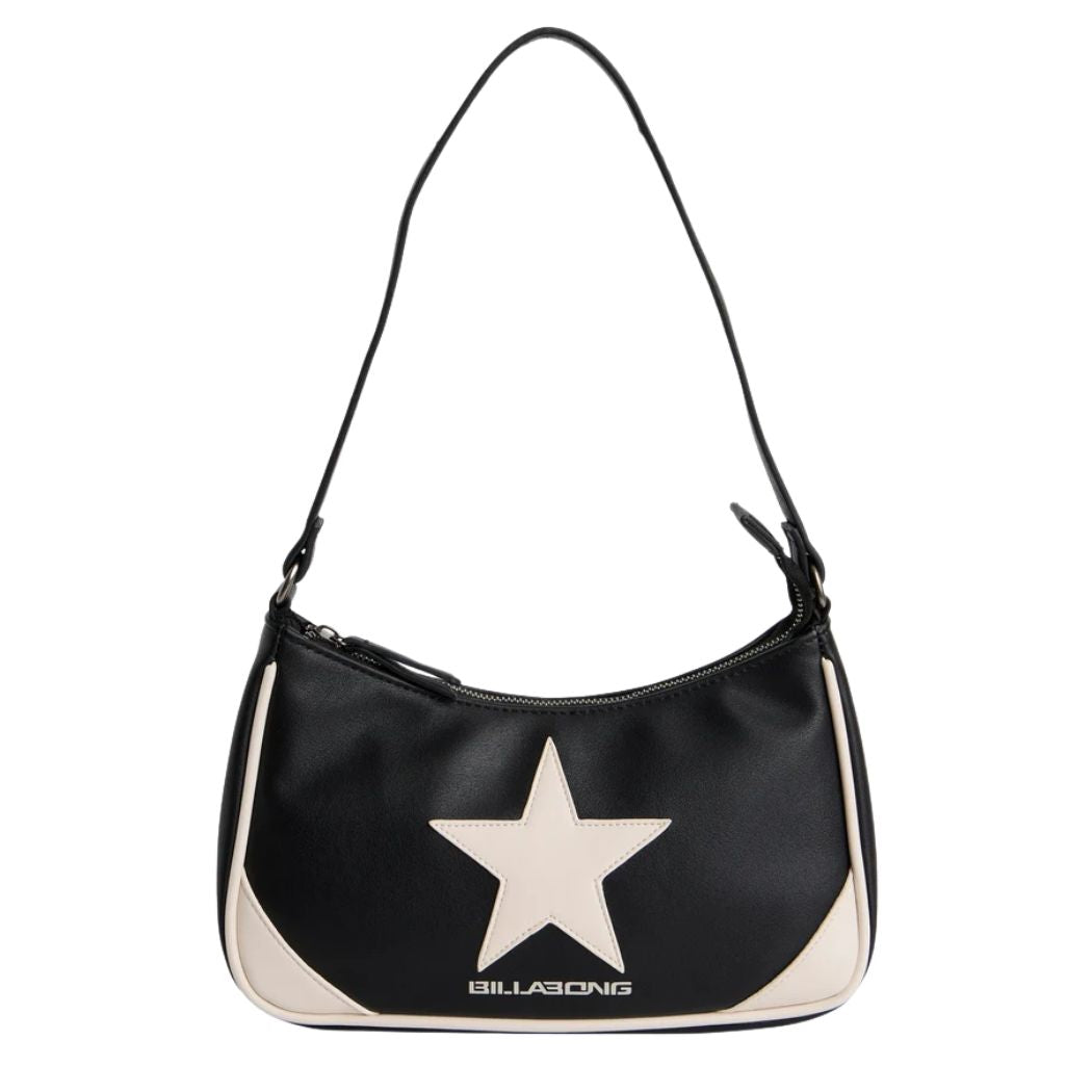 Billabong Starsurfer Shoulder Purse Black Pebble