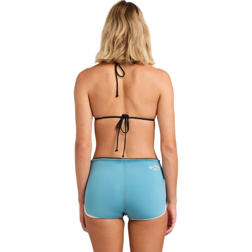 Billabong 2mm Spring Glider Wetsuit Shorts Surf Blue