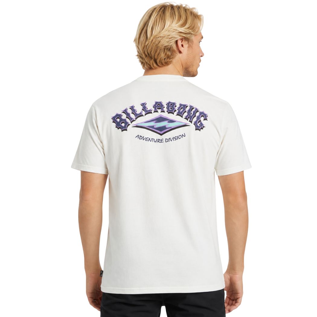 Billabong Adiv Arch Tee Off White