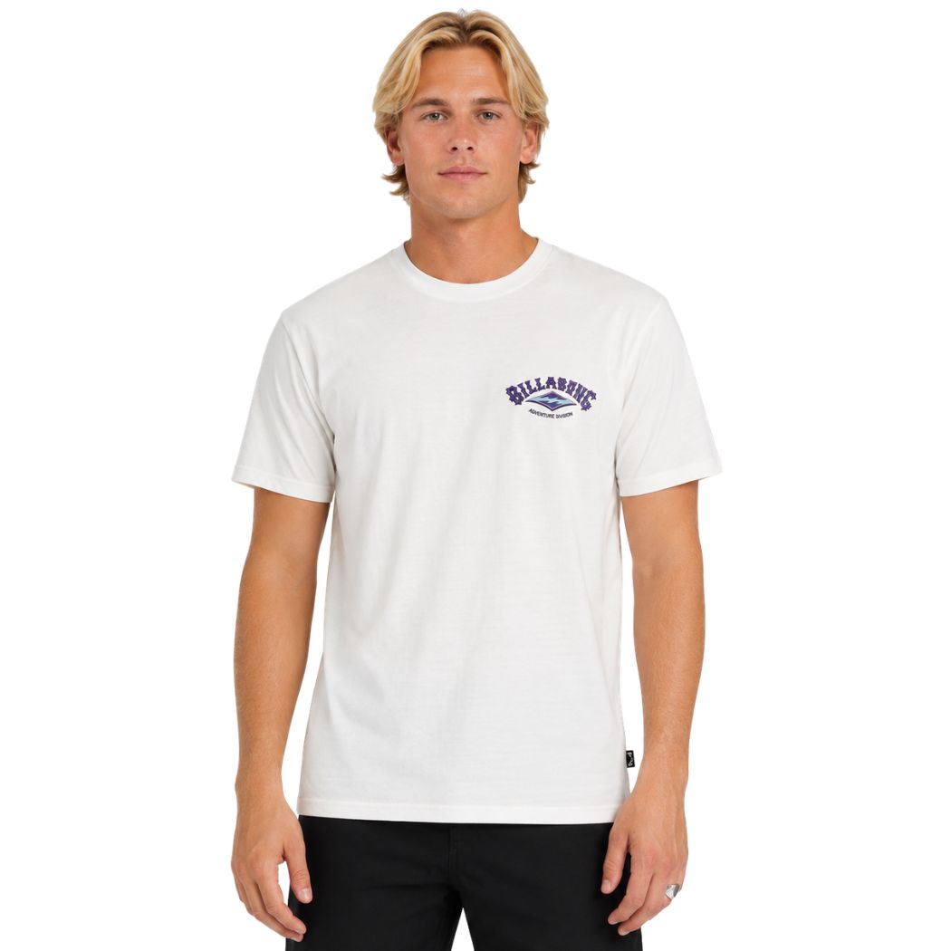 Billabong Adiv Arch Tee Off White