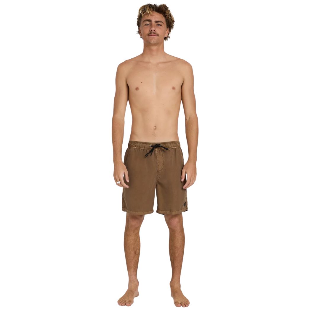 Billabong All Day Overdye Boardshort Coffee Bean
