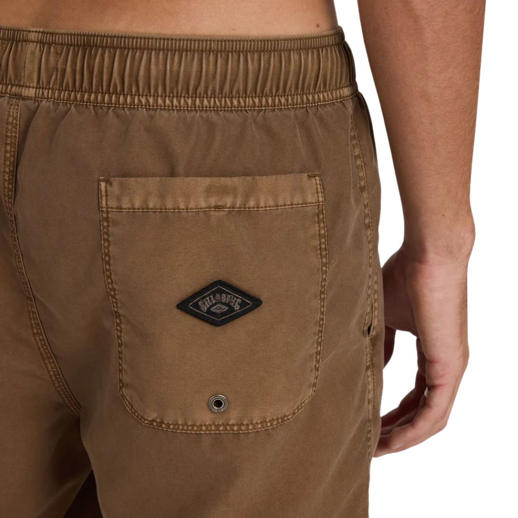 Billabong All Day Overdye Boardshort Coffee Bean