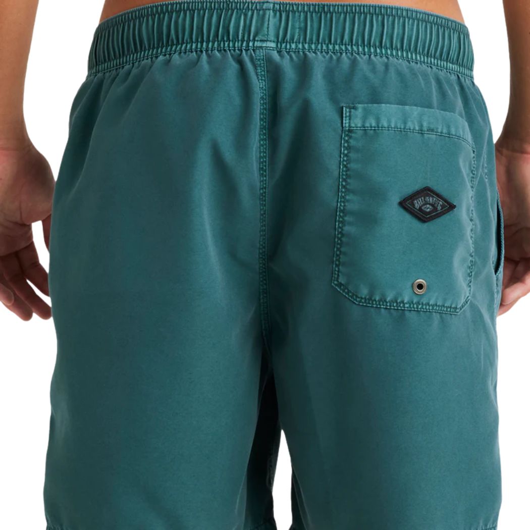 Billabong All Day Overdye Boardshort Marine Green