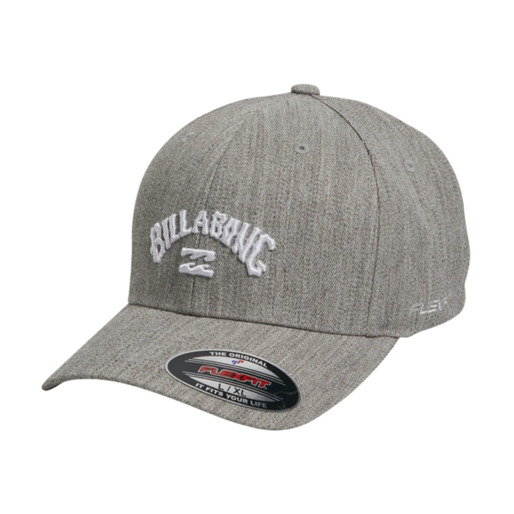 Billabong Arch Flexfit Cap Light Grey Heather
