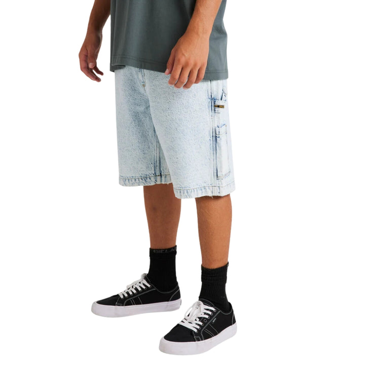 Billabong Bad Dog Workwear Short Stone Blue