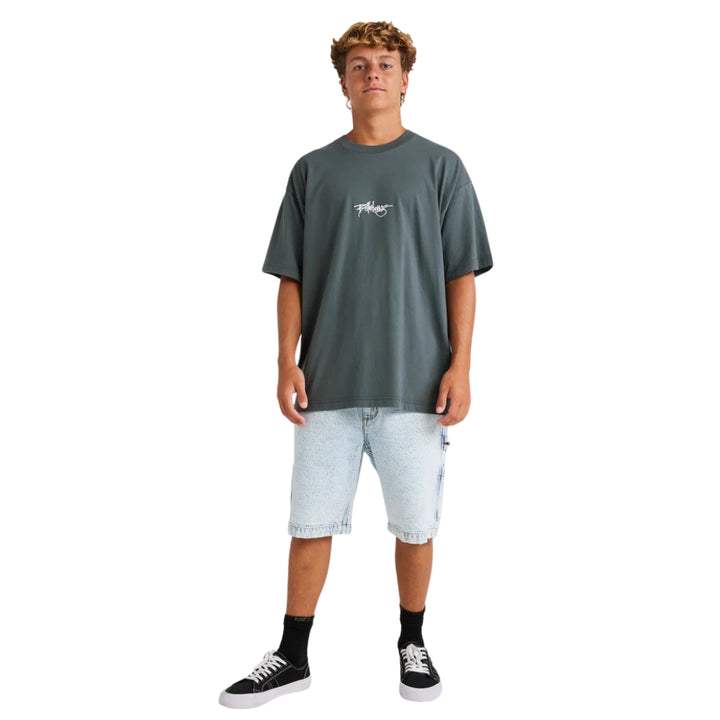 Billabong Bad Dog Workwear Short Stone Blue