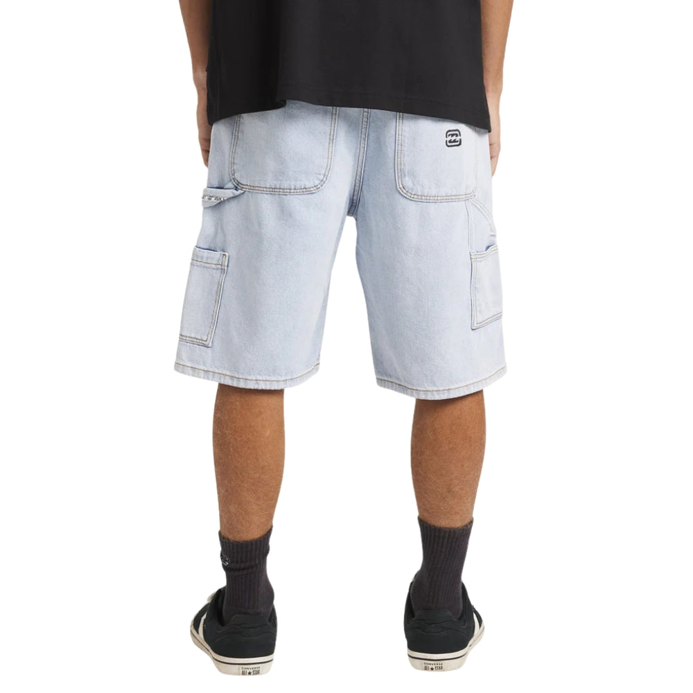 Billabong Bad Dog Workwear Short Stone Blue