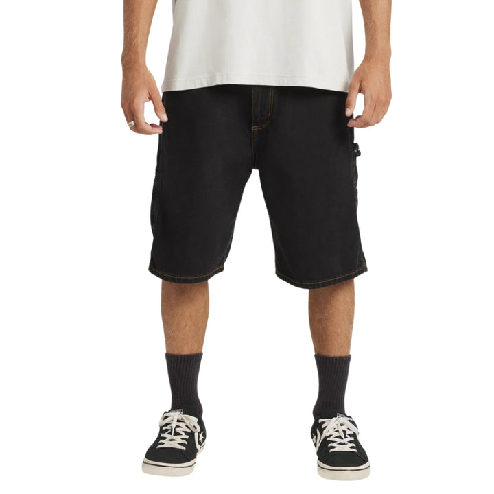Billabong Bad Dog Workwear Short Washed Black
