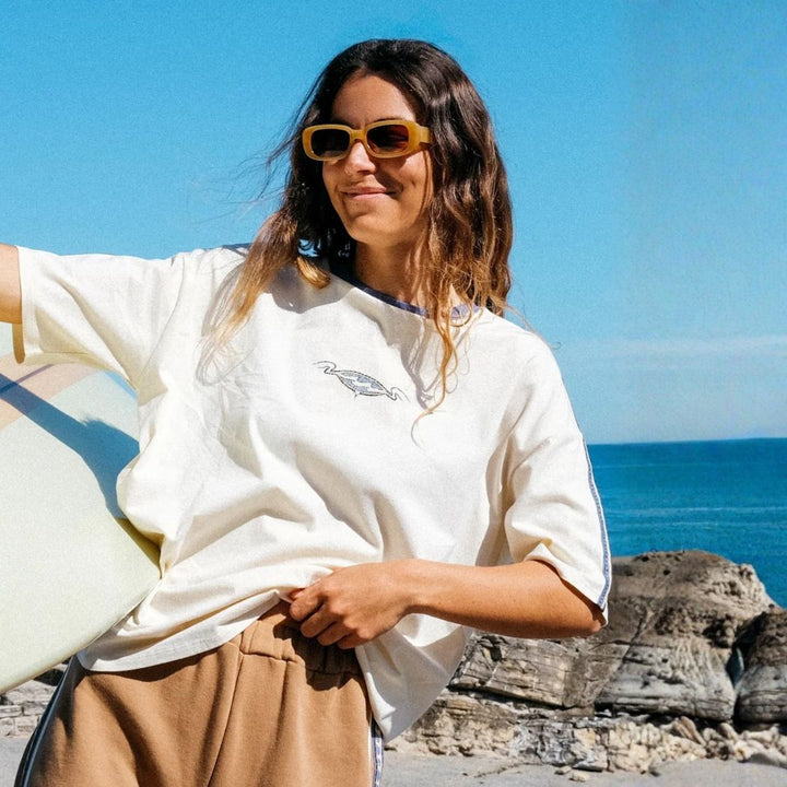 Billabong Barrels Tee White Cap