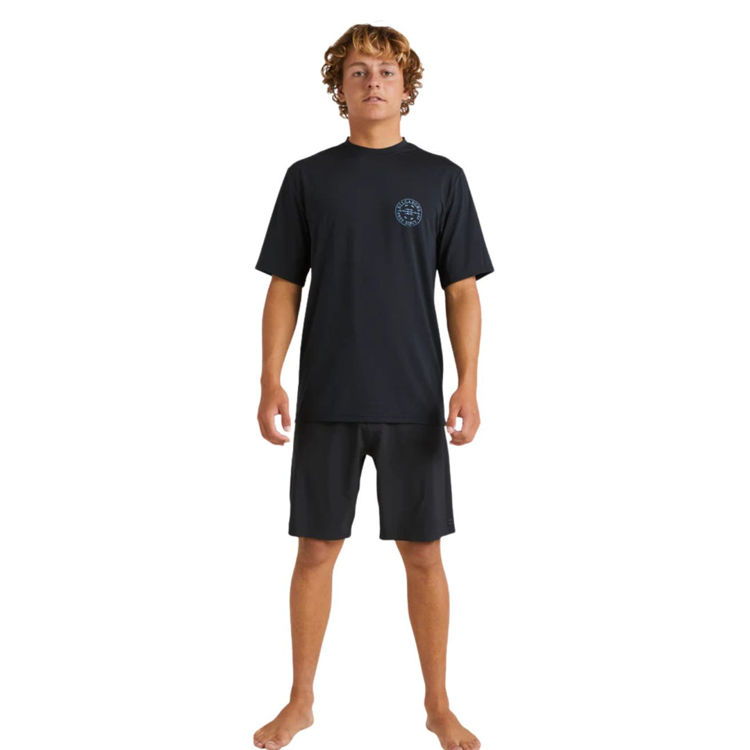 Billabong Big Wave Daz LF Rash Vest Black