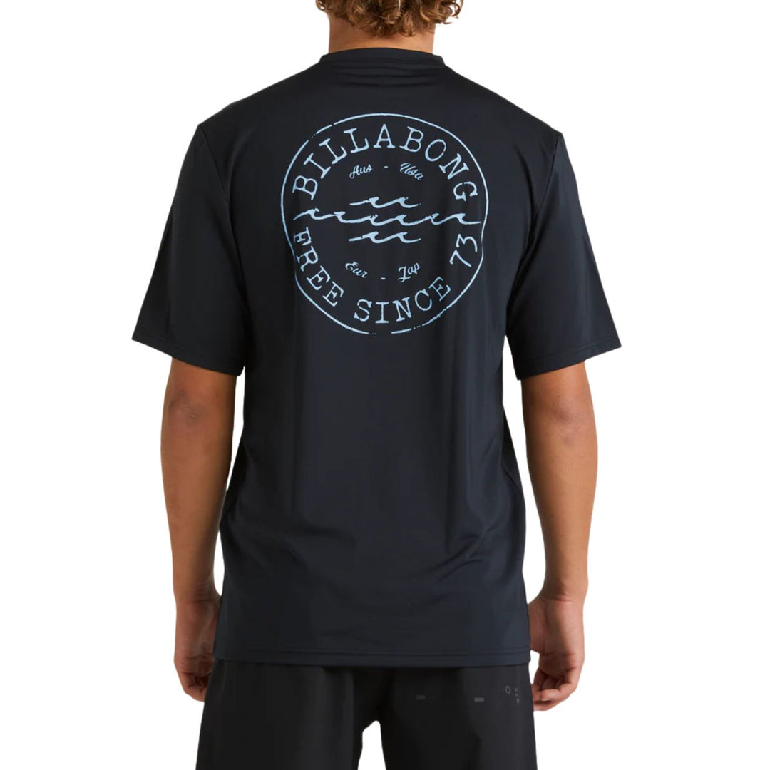 Billabong Big Wave Daz LF Rash Vest Black