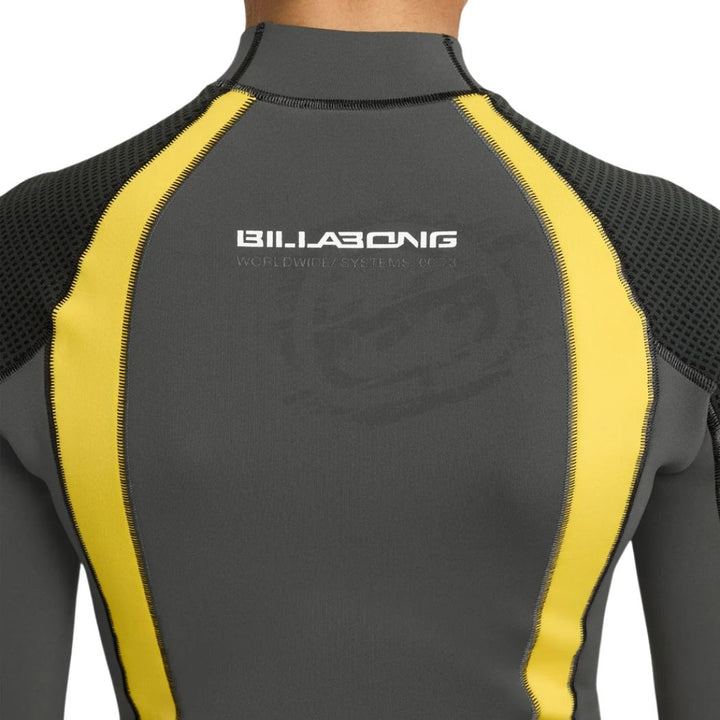 Billabong Boys 1mm Absolute Ultra LS Wetsuit Jacket Orange