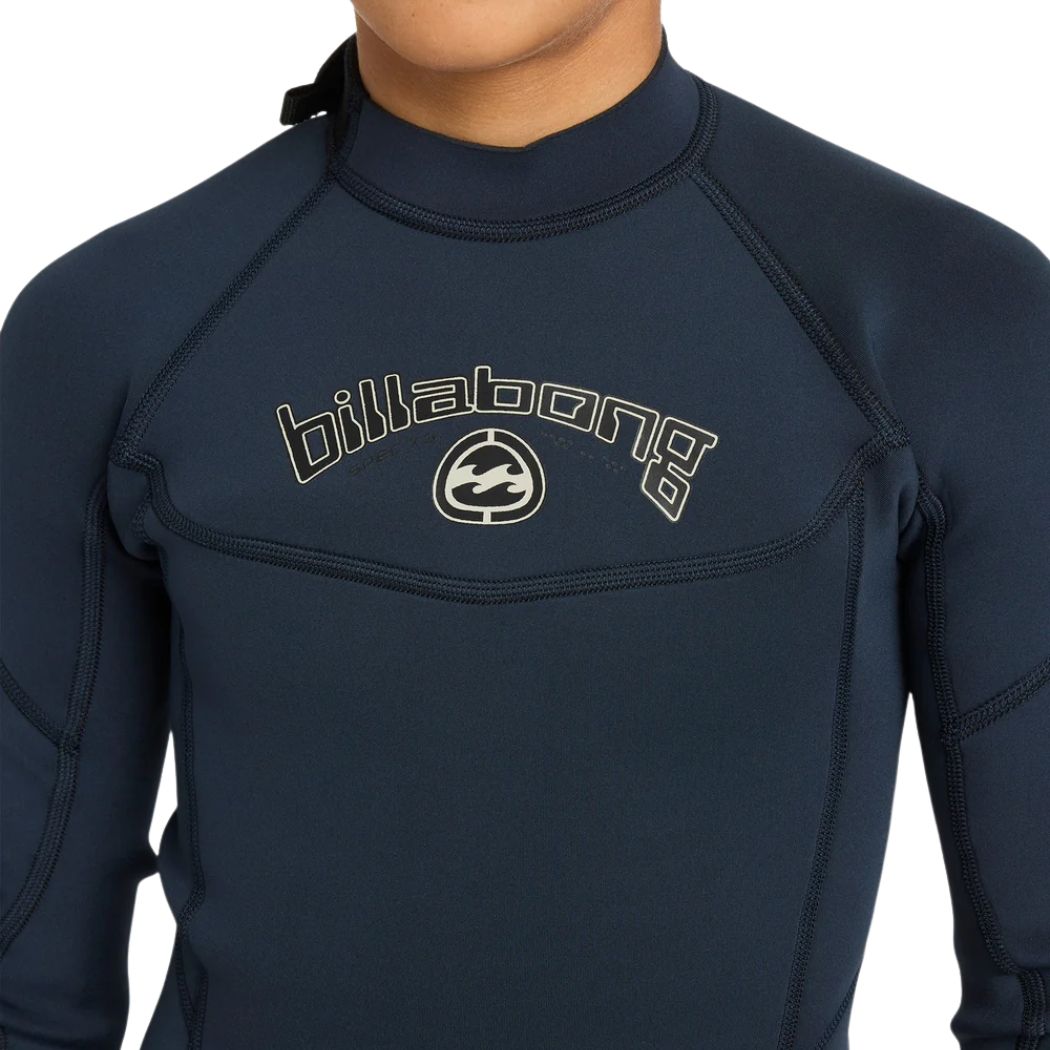 Billabong Boys 302 Absolute Back Zip FL Steamer Navy