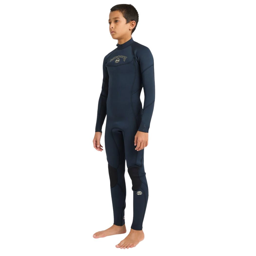 Billabong Boys 302 Absolute Back Zip FL Steamer Navy