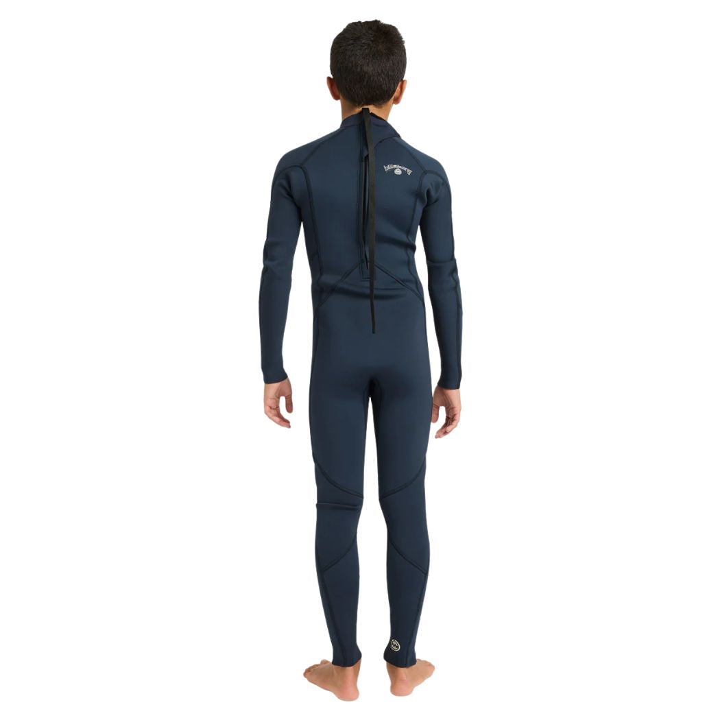 Billabong Boys 302 Absolute Back Zip FL Steamer Navy