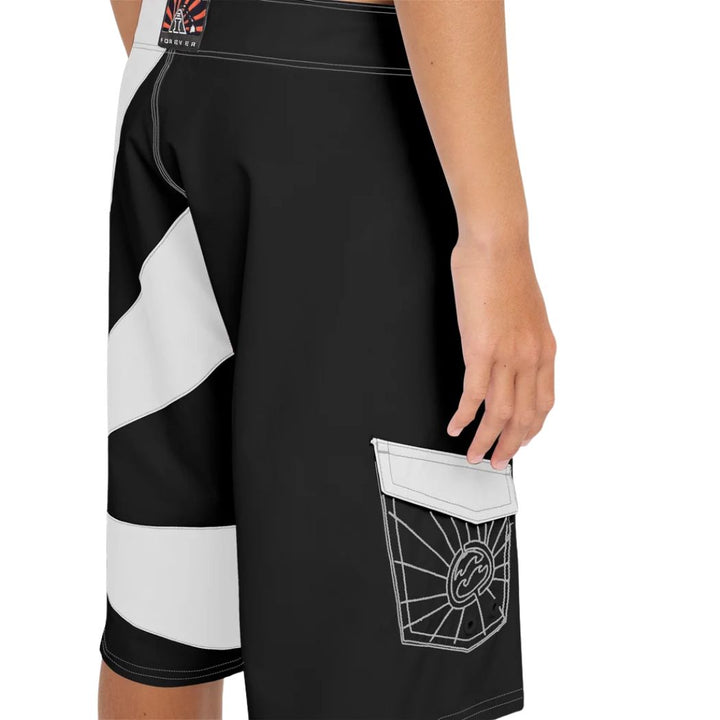 Billabong Boys AI Rising Sun Boardshort Black White