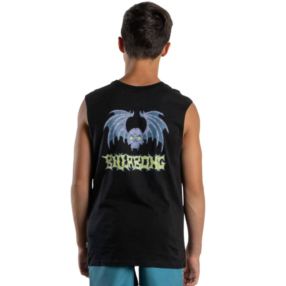 Billabong Boys Afterlife Muscle Black