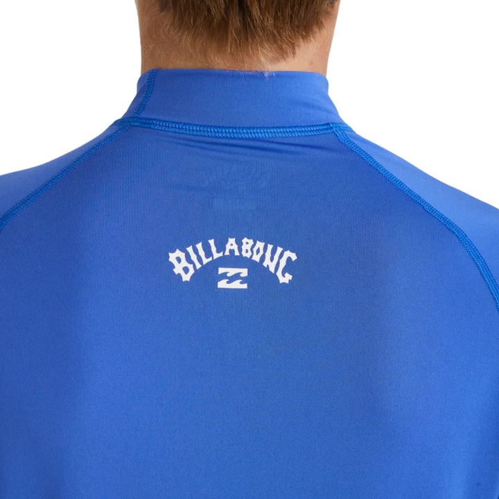 Billabong Boys All Day Arch LS Rash Vest Cobalt